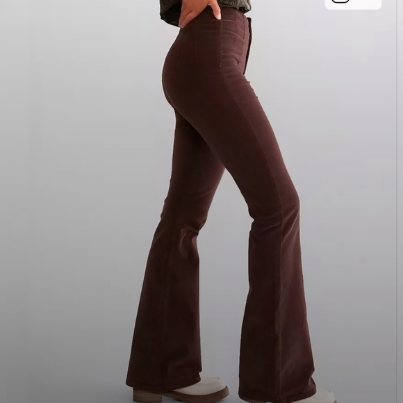 Free People corduroy flares buckle - 26 - Picture 2 of 5